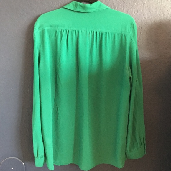 •Green Vintage Blouse• - Picture 3 of 3
